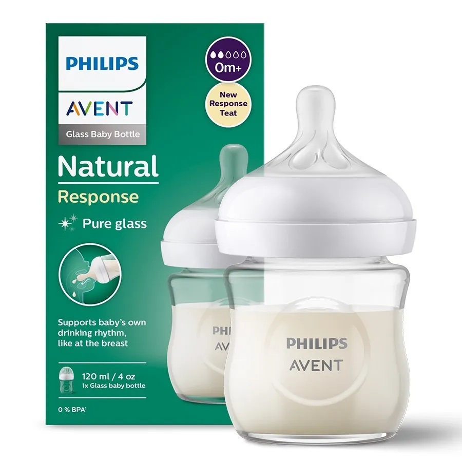 AVENT Butelka Natural Response szklana 120ml